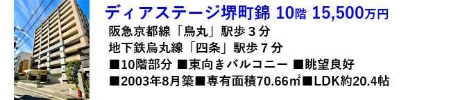 ディアステージ堺町錦